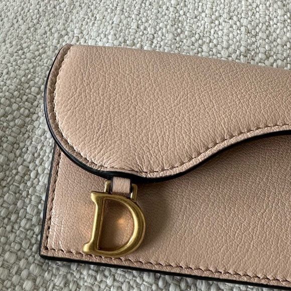 NWT DIOR SADDLE FLAP ZIPPED CARD HOLDER - Picture 6 of 6